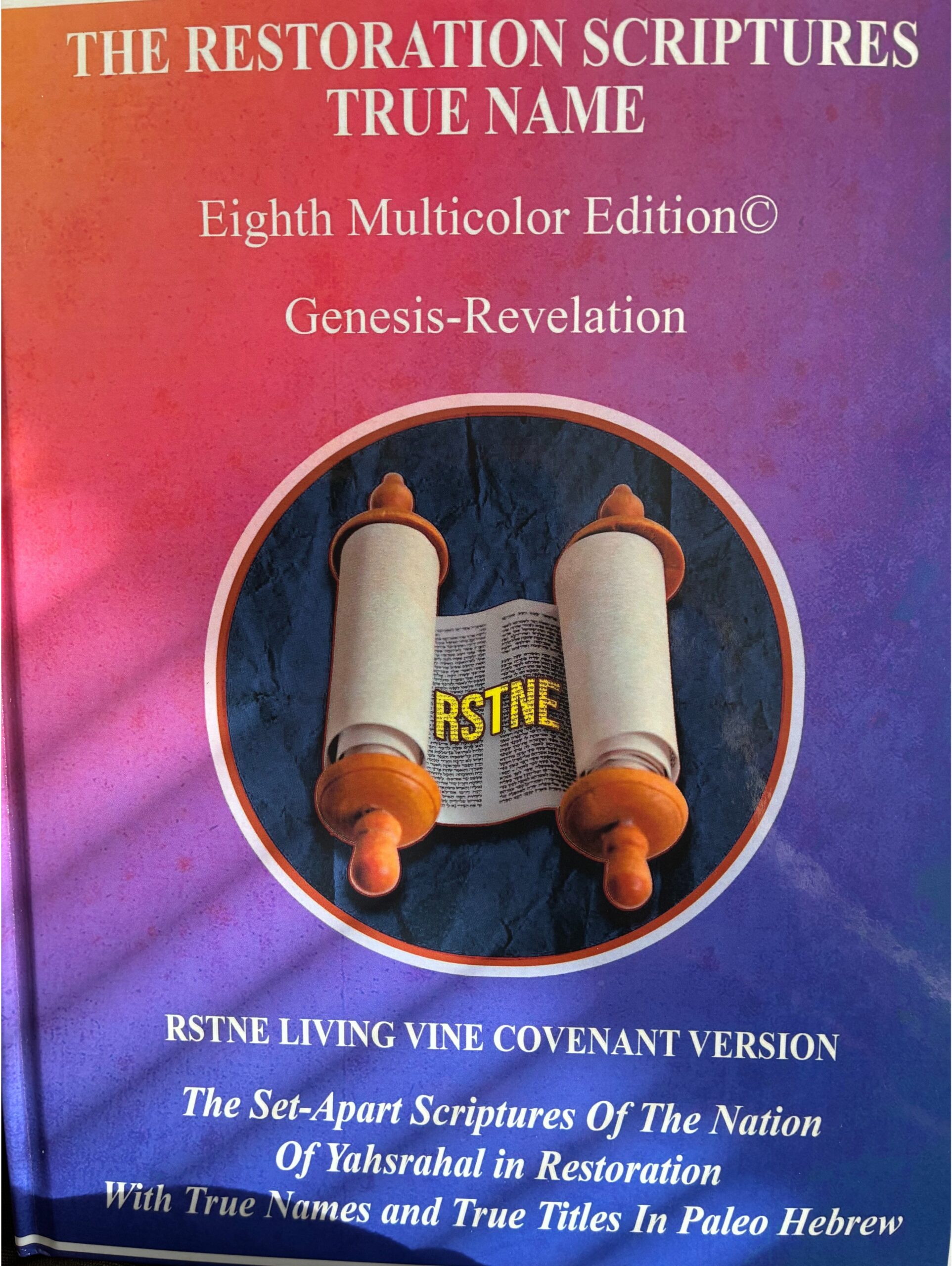 The Restoration Scriptures True Name