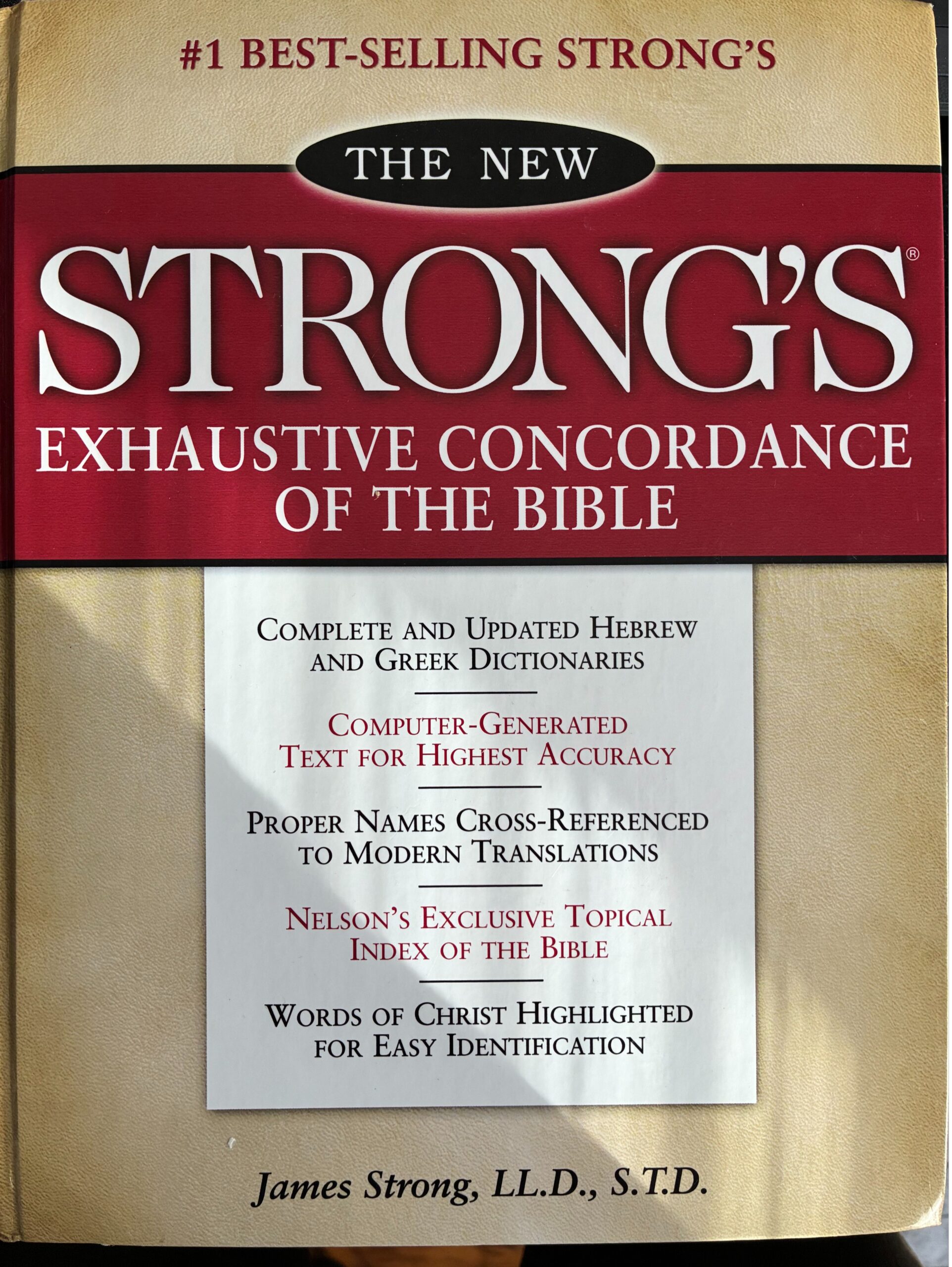 Strong's Exhaustive Concordance of the Bible